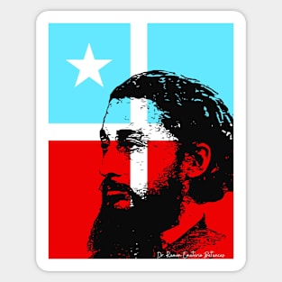 Ramon Betences and Lares Flag Sticker